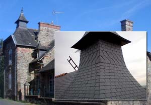 Renovation toiture ardoise Chantilly Lamorlaye La Chapelle en Serval Senlis Creil Gouvieux